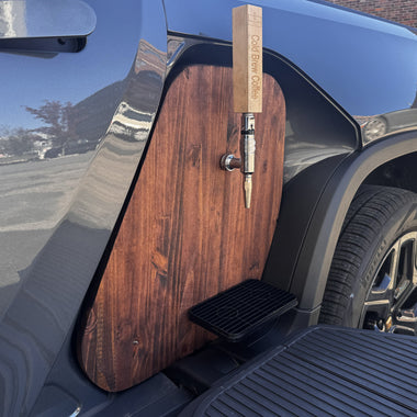 Gear Tunnel Keg Tap for Rivian R1T (2022-2025) Gen 1/2