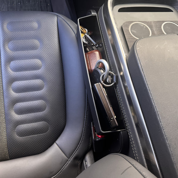 Rivian R1T / R1S Steering Wheel Tray - 3-in-1 Tray with Car Seat Gap Storage