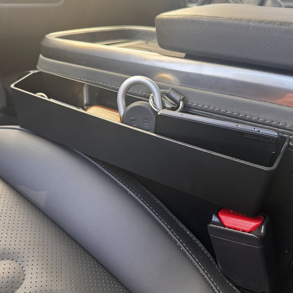 Rivian R1T / R1S Steering Wheel Tray - 3-in-1 Tray with Car Seat Gap Storage